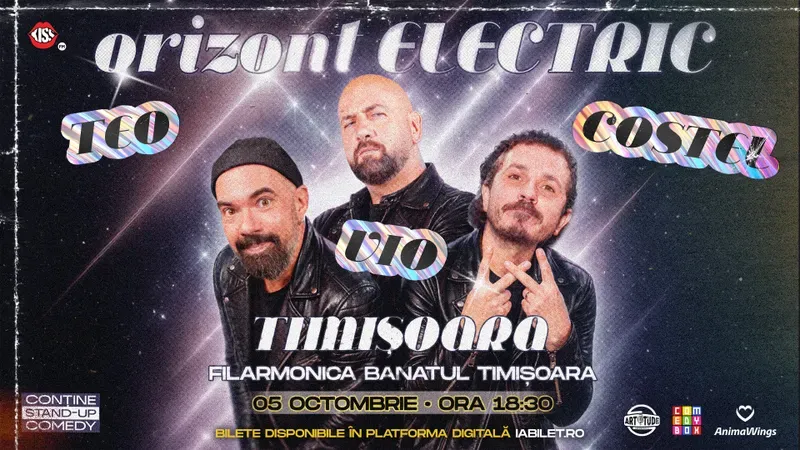 Orizont Electric | Stand Up Comedy Show: Teo, Vio și Costel -1