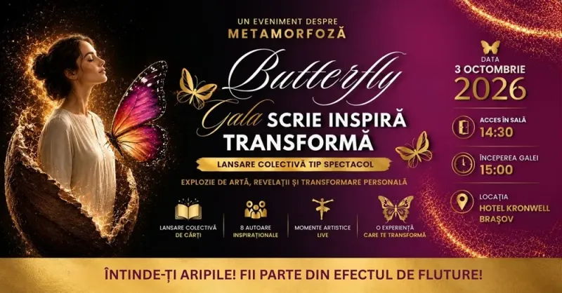 BUTTERFLY – Gala Scrie Inspiră Transformă -1