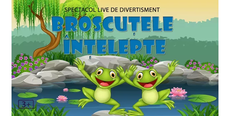 Broscuțele Înțelepte - teatru interactiv pentru copii @ Clubul Țăranului – La Mama-1