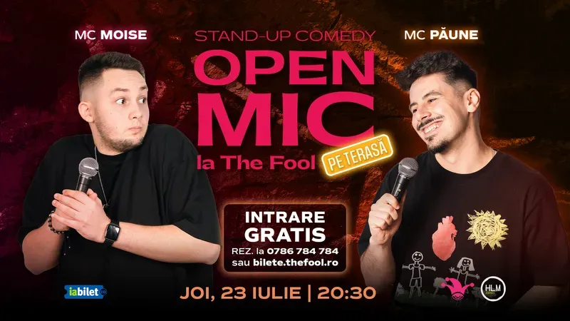 Open Mic: MCs Moise & Păune -1