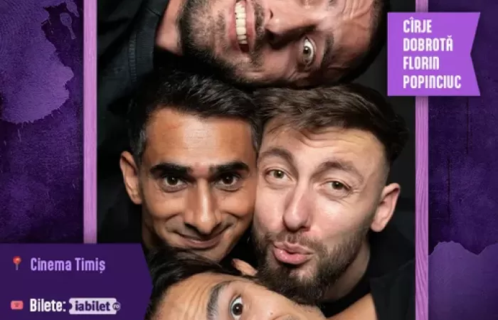 23-Timișoara--Stand-up-comedy-cu-Cirje--Florin--Dobrota-și-Popinciuc--ORA-18-30