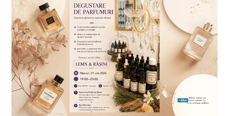 Degustare de Parfumuri - Lemn  Rășini-1
