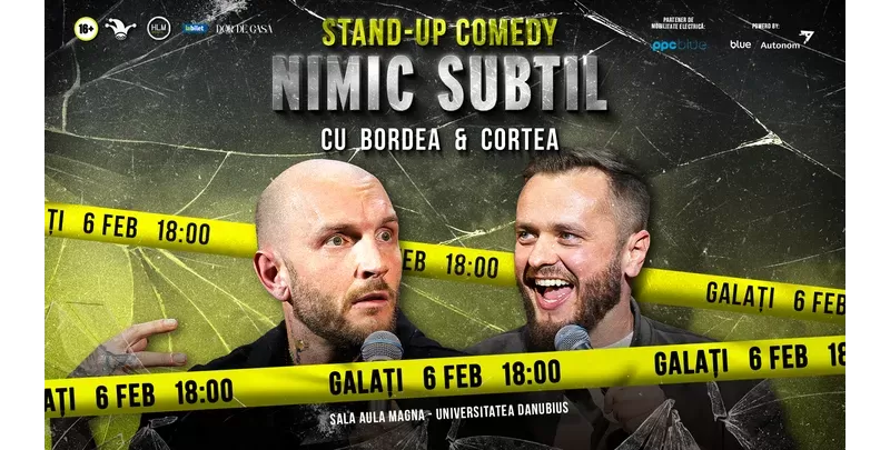 Galati: Stand-Up Comedy cu Bordea & Cortea - -1