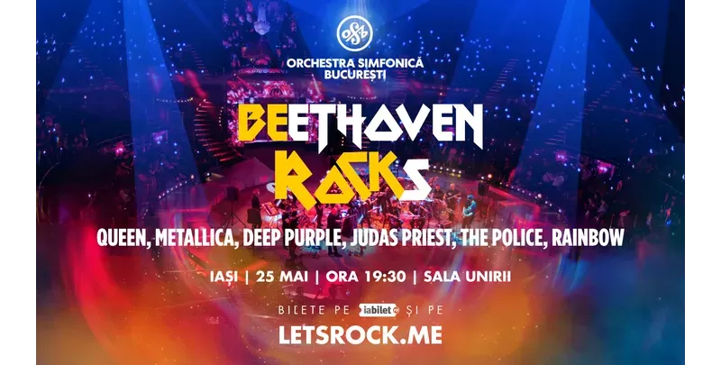 Iași: BEethoven ROCKs - Orchestra Simfonică București-1