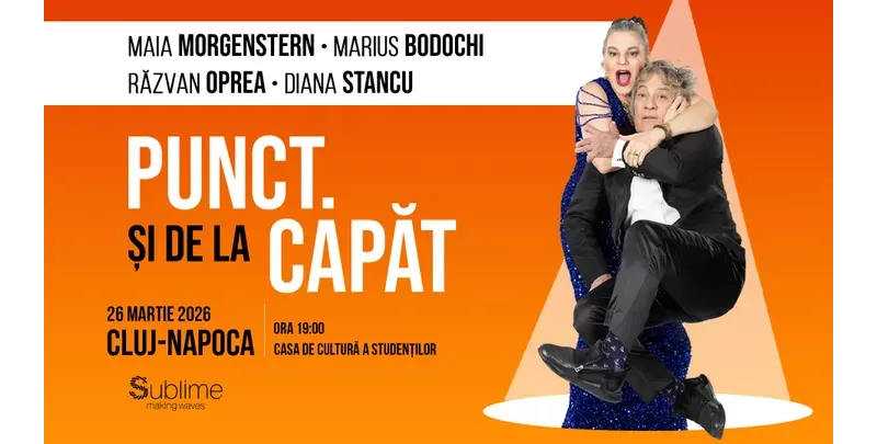 Cluj-Napoca: Punct. Si de la capat  - Maia Morgenstern, Marius Bodochi, Răzvan Oprea și Diana Stancu-1