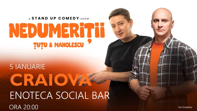 Stand-up Comedy – Dan Ţuţu & Cristi Manolescu -1