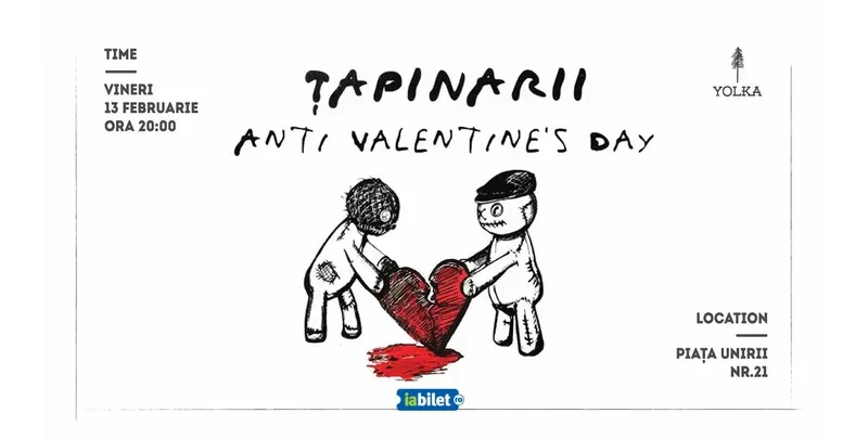 Cluj-Napoca: Concert Țapinarii - Anti Valentine's Day-1