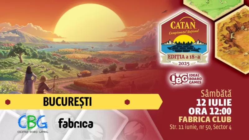 Campionatul Național de Catan: Etapa Locală București -1