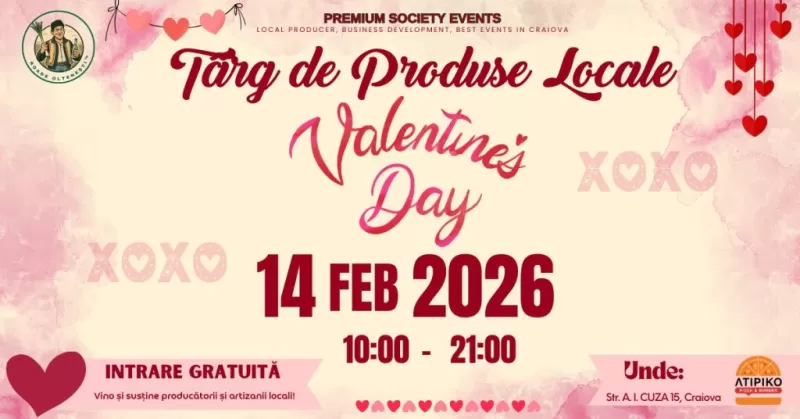 Valentine’s Day – Târg de produse locale -1