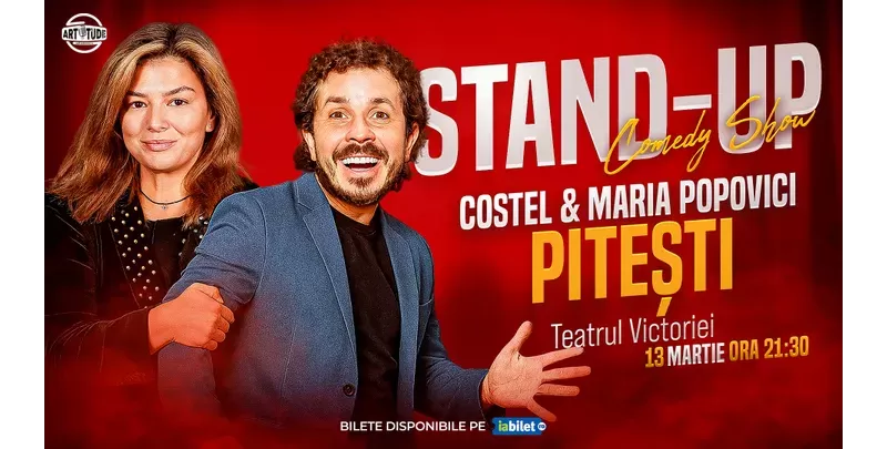 Pitesti: Costel și Maria Popovici - Stand Up Comedy Show 2-1