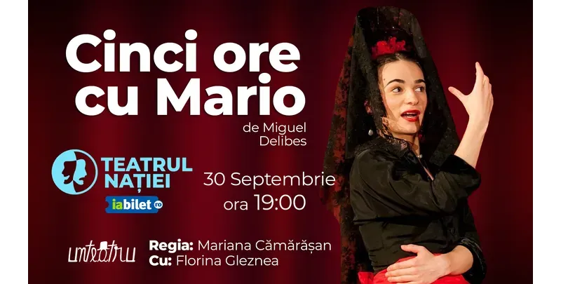 Ploiești: Teatru ~ Cinci ore cu Mario — de Miguel Delibes-1