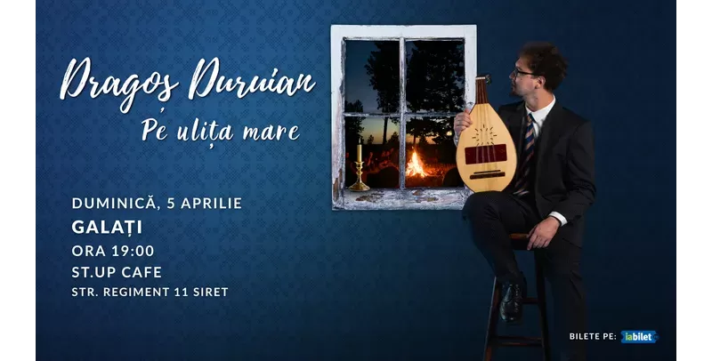 Galati: Pe ulița mare - Concert cobză | Dragoș Duruian-1
