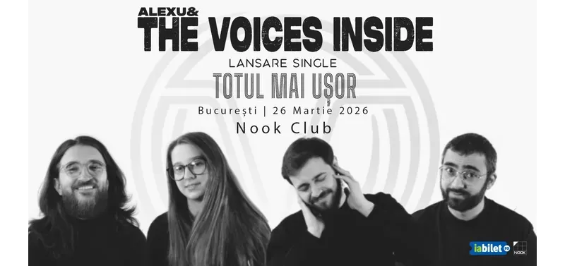 Alexu and The Voices Inside – Lansare single: Totul mai ușor-1