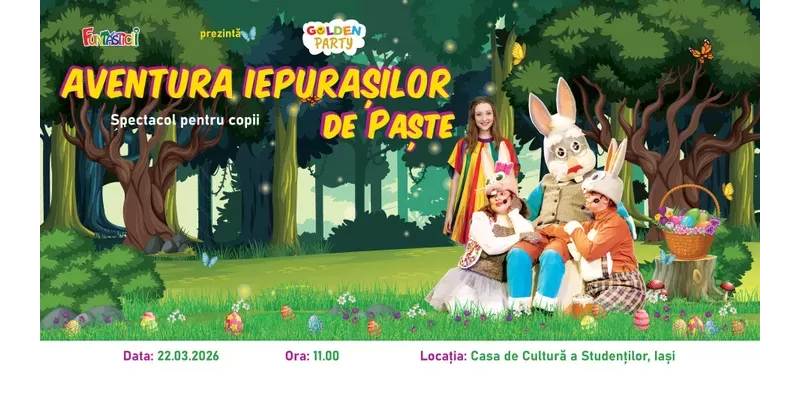 Iasi: Aventura Iepurasilor de Paste-1