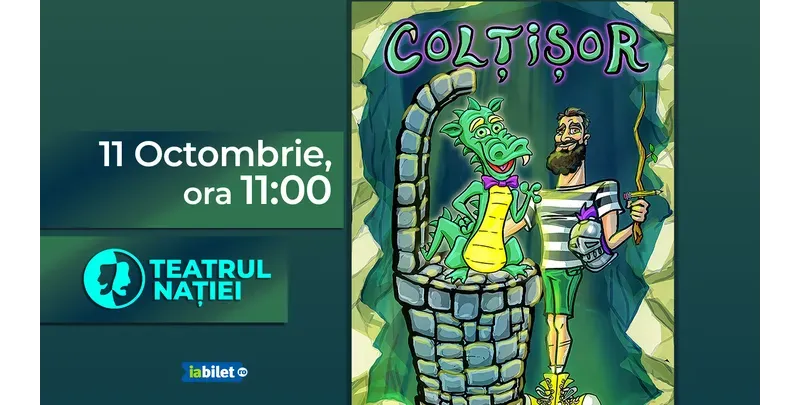 Ploiești: Spectacol pentru copii - Colțișor, dragonul educator-1