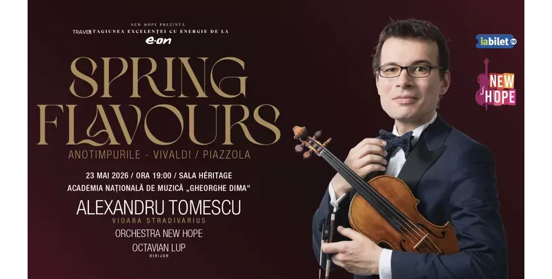 Cluj-Napoca: Spring Flavors – Alexandru Tomescu și vioara Stradivarius-1