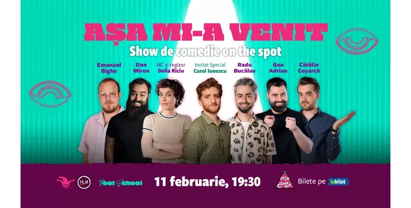 The Fool: Așa mi-a venit! | Show de comedie on the spot-1