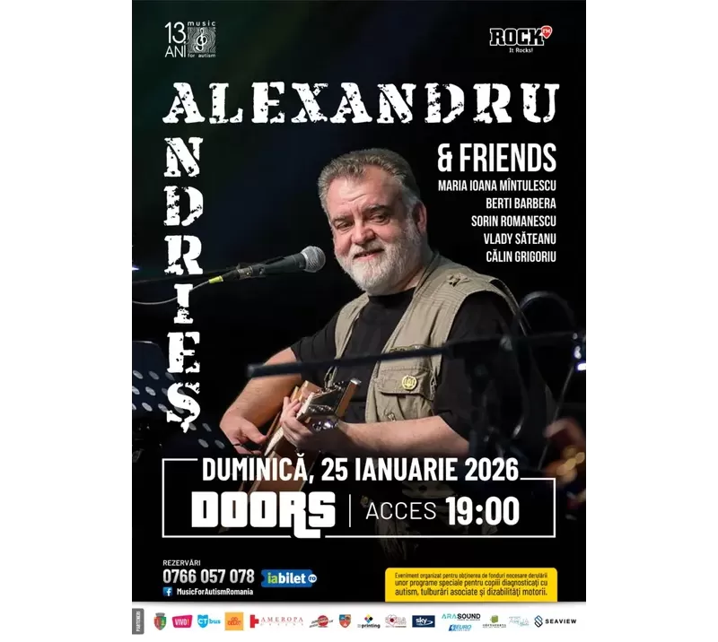 Constanta: Concert Caritabil Alexandru Andries & Friends-1