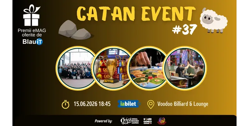 Sibiu:  Catan  Event ²⁰²⁶ #37 - Boardgame-1
