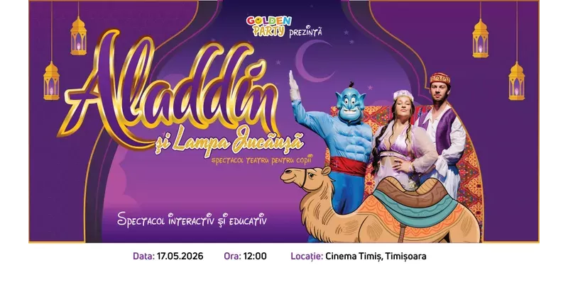 Timisoara: Aladin și lampa jucăușă-1