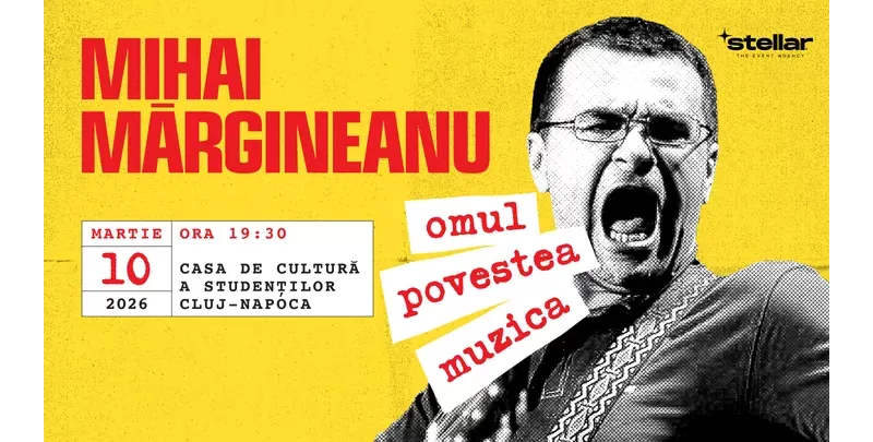 Cluj-Napoca:  Mihai Mărgineanu  “Omul, Povestea si Muzica”-1