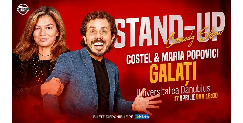 Galati: Costel și Maria Popovici - Stand Up Comedy - SHOW 1-1