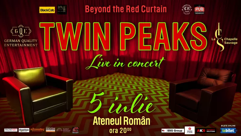 Beyond The Red Curtain: Twin Peaks Live By La Chapelle Sauvage -1