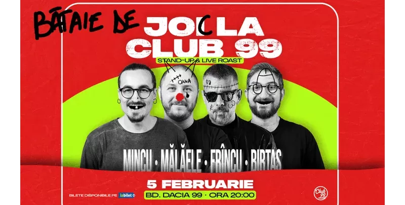 Bătaie de joi cu Mincu, Mălăele, Frîncu & Birtaș | Comedy Show la Club 99-1