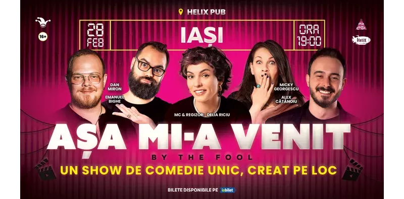 Iasi: Așa mi-a venit! | Show de comedie on the spot-1