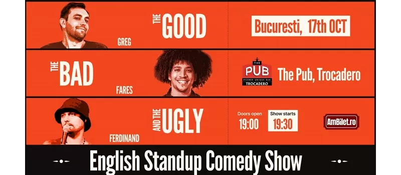 English Standup Comedy Show: The Good, the Bad and the Ugly -1
