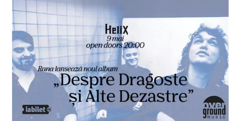 Iasi: Rana • Lansare album „Despre dragoste și alte dezastre”-1