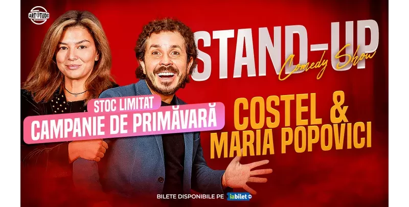 Constanța: Costel și Maria Popovici - Stand Up Comedy Show-1
