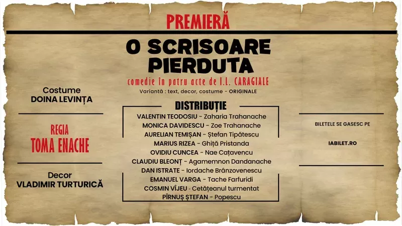 O scrisoare pierdută -1