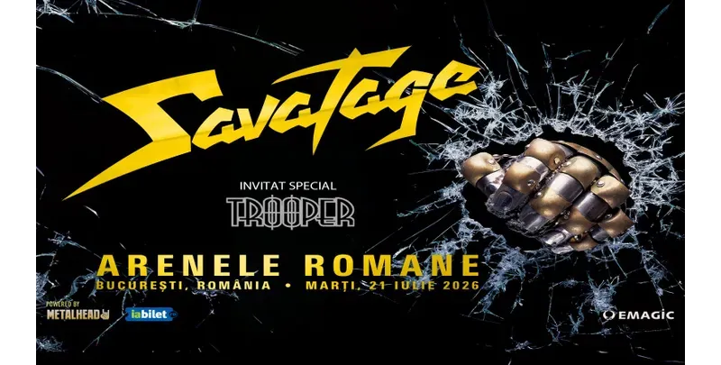 SAVATAGE si Trooper la Arenele Romane-1