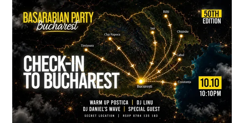 Basarabian Party Bucharest - Editia #50-1