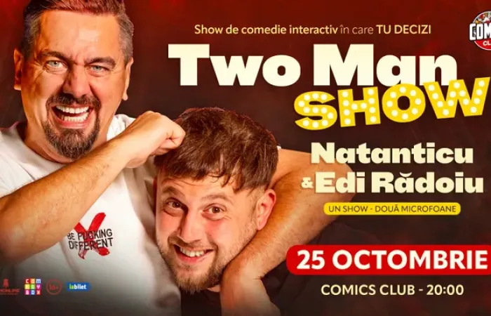 24-Two-Men-Show-cu-Natanticu-și-Edi-Radoiu-la-ComicsClub-