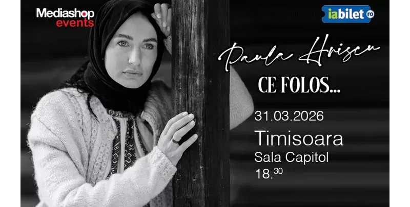 Timisoara: Concert de pricesne cu Paula Hriscu -1