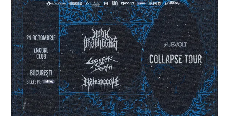 Collapse Tour — Neon Prophecies, Hatespeech și Engineer of Death-1