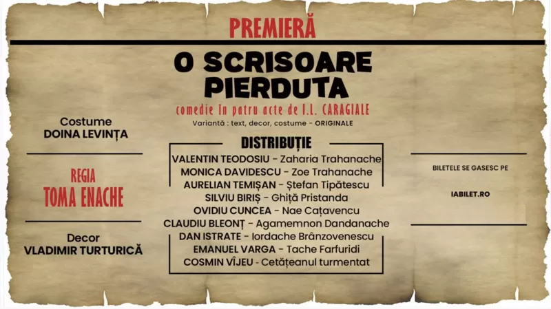 O scrisoare pierdută -1