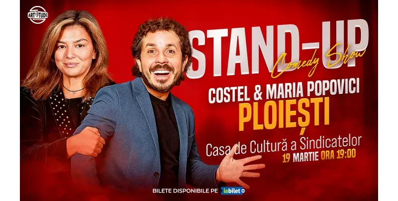 Ploiesti: Costel și Maria Popovici - Stand Up Comedy Show-1
