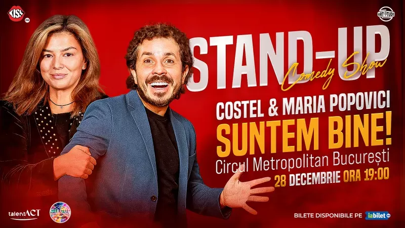 Stand-up comedy show: Costel & Maria Popovici – Suntem bine! -1