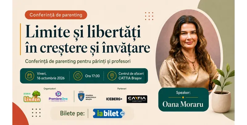 Conferinta de parenting - Limite si libertati in crestere si invatare-1