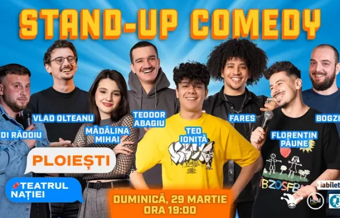20-Ploiești--Stand-Up-Comedy---Maraton-cu-Madalina-Mihai--Teo-Ionița--Florentin-Paune--Fares--Bogzi--Edi-Radoiu--Teodor-Abagiu-și-Vlad-Olteanu
