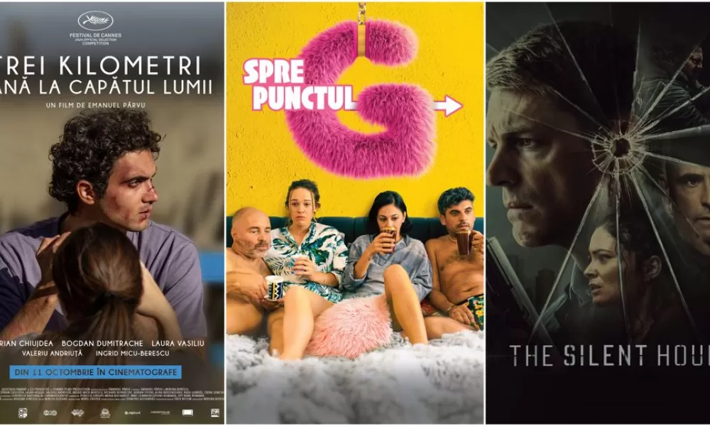 Premiera cinema 11-17 octombrie 2024. „Trei kilometri până la capătul lumii”, ”Spre punctul G” și ”Ș