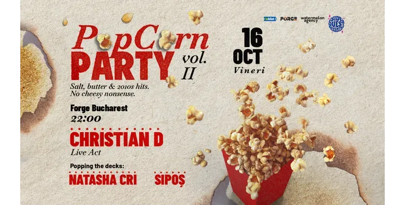 POPCORN Party • Christian D LIVE-1