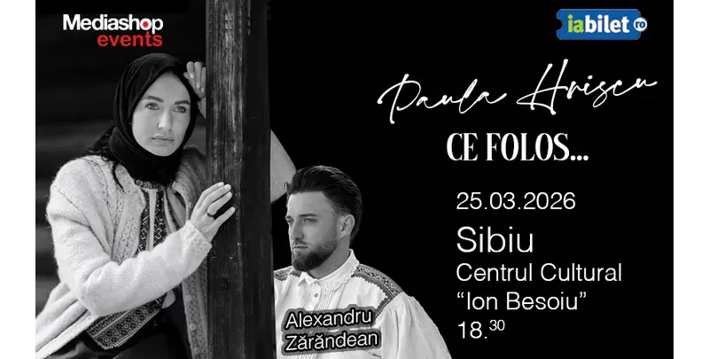 Sibiu: Concert de pricesne cu Paula Hriscu -1