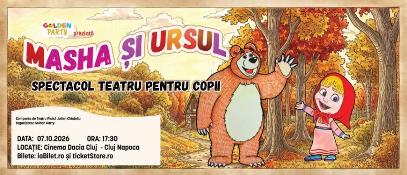 Masha si Ursul – Cluj Napoca-1