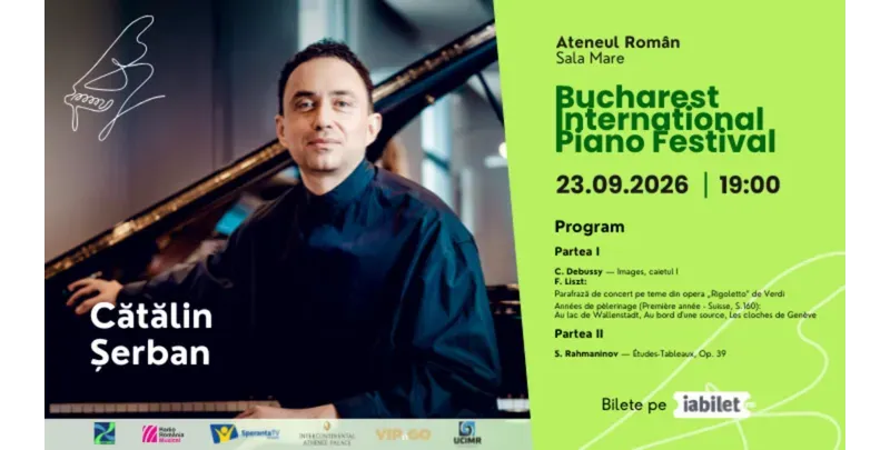 Cătălin Șerban – Recital de pian | Bucharest International Piano Festival-1