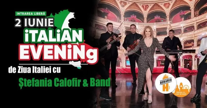 Italian Evening by the Lake cu Ștefania Calofir & Band -1