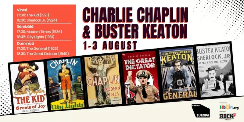 Charlie Chaplin & Buster Keaton – Weekendul în care nu se vorbește mult, dar se spune tot -1